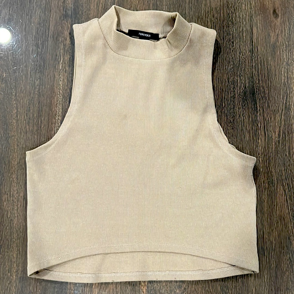 High Neck Basic Top